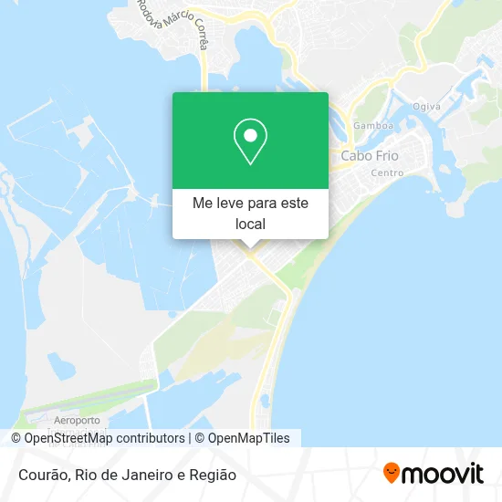 Courão mapa
