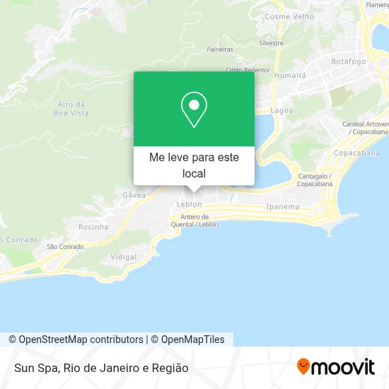 Sun Spa mapa