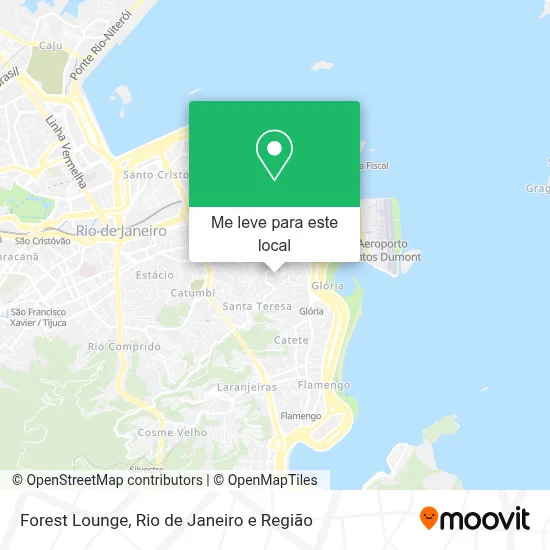 Forest Lounge mapa