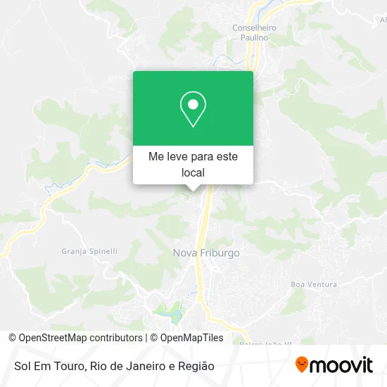Sol Em Touro mapa