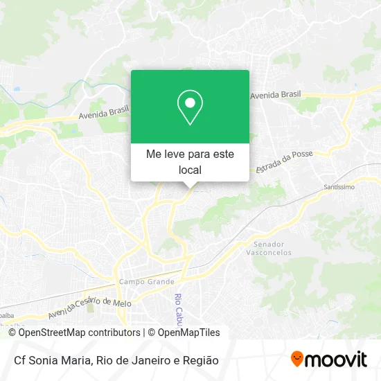 Cf Sonia Maria mapa