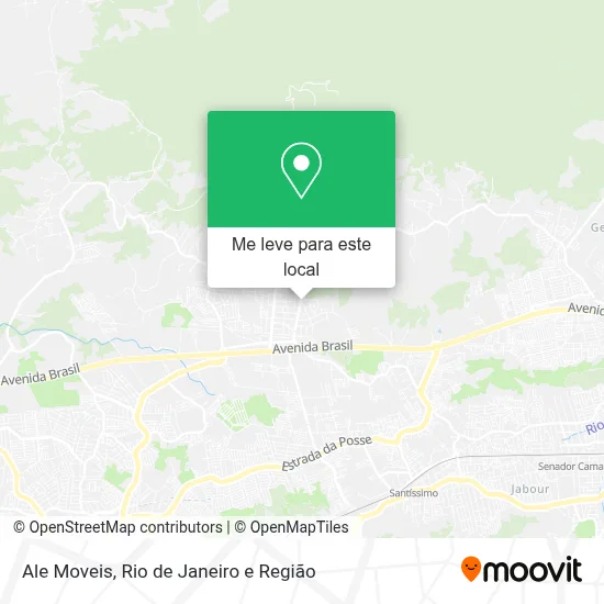 Ale Moveis mapa