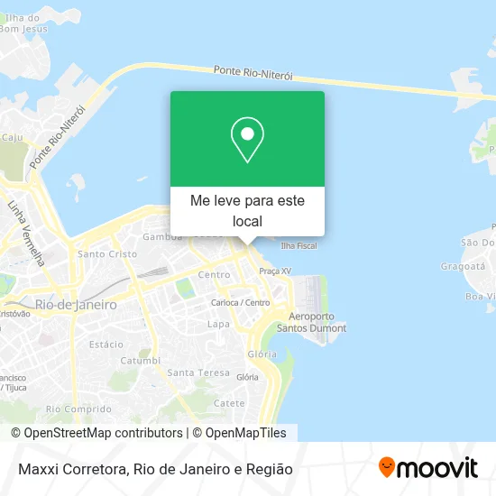 Maxxi Corretora mapa