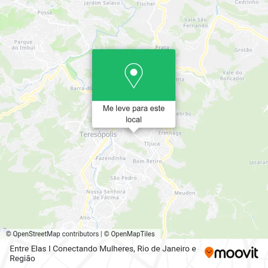 Entre Elas I Conectando Mulheres mapa