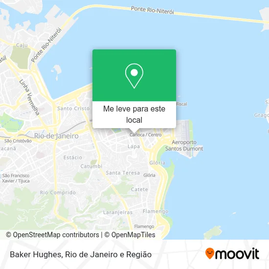 Baker Hughes mapa