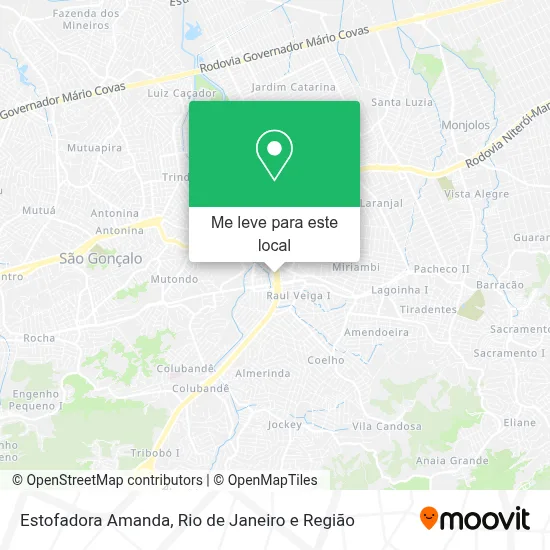 Estofadora Amanda mapa
