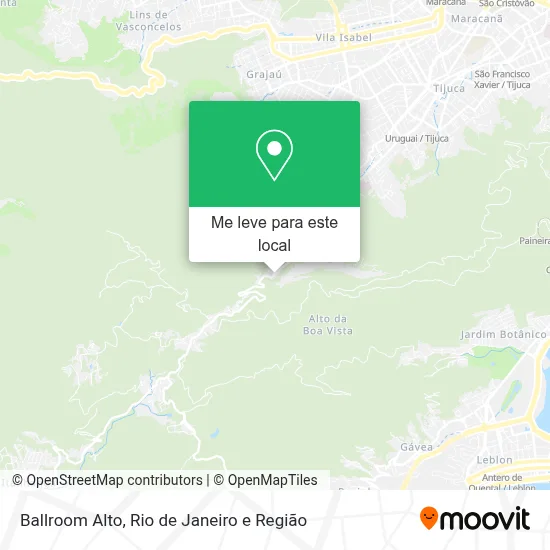 Ballroom Alto mapa