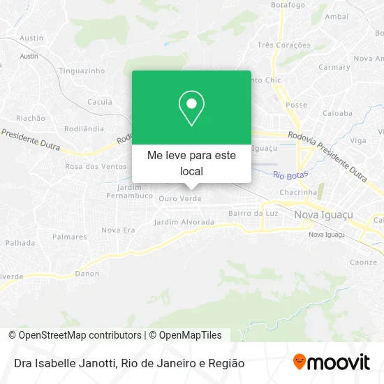 Dra Isabelle Janotti mapa