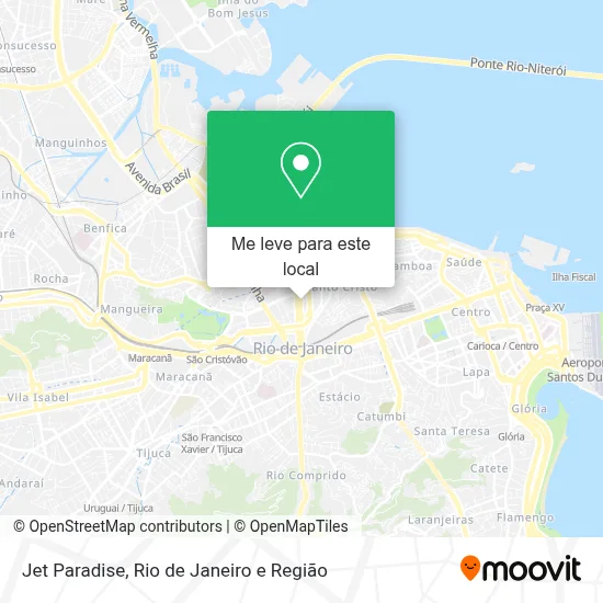 Jet Paradise mapa