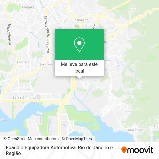 Fbaudio Equipadora Automotiva mapa