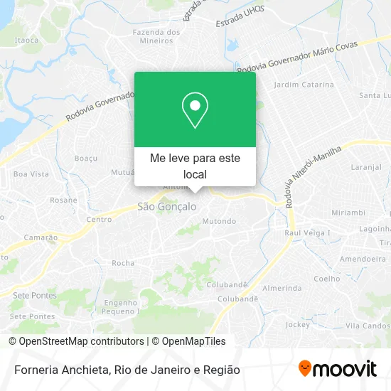 Forneria Anchieta mapa