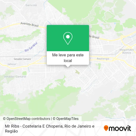 Mr Ribs - Costelaria E Choperia mapa