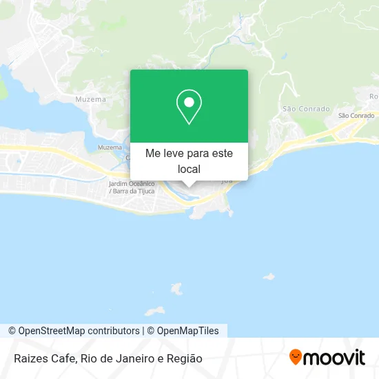 Raizes Cafe mapa