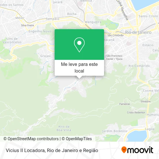 Vicius II Locadora mapa