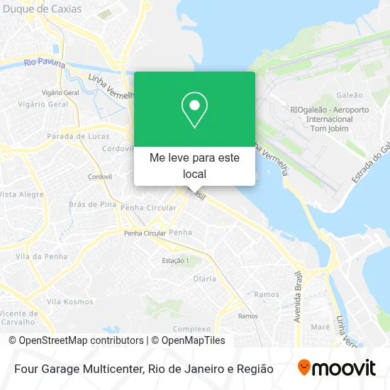 Four Garage Multicenter mapa
