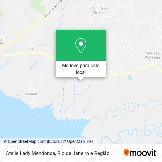 Atelie Lady Mendonca mapa