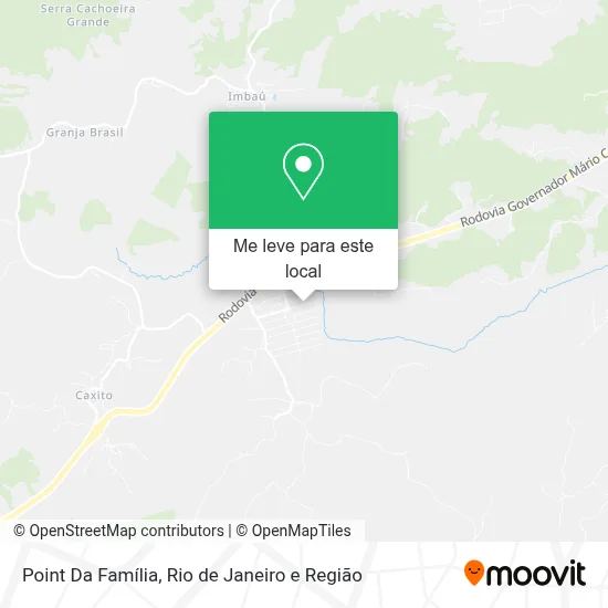 Point Da Família mapa