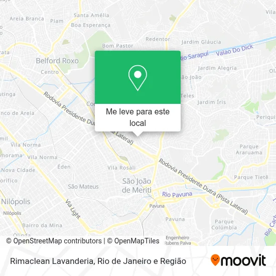 Rimaclean Lavanderia mapa