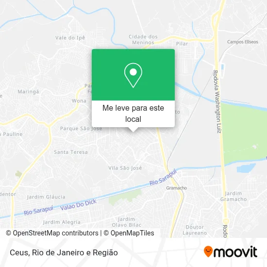 Ceus mapa
