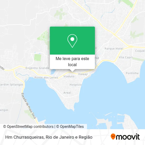 Hm Churrasqueiras mapa