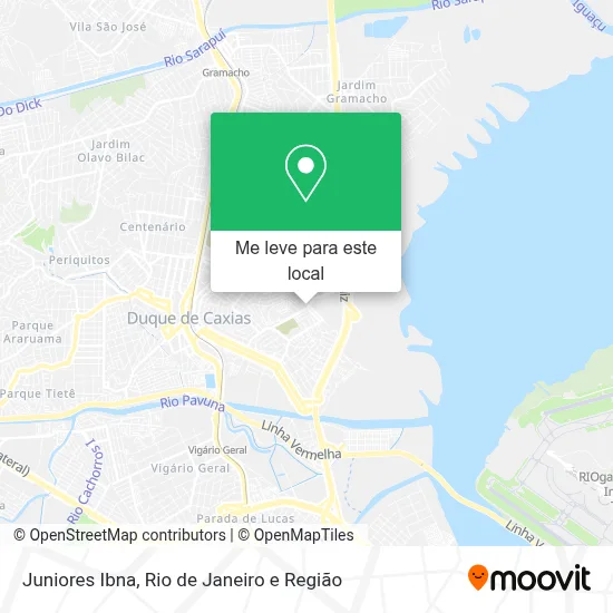 Juniores Ibna mapa