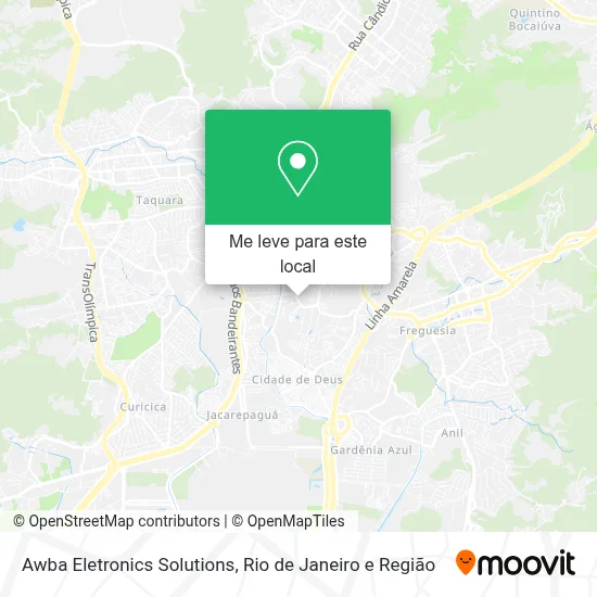 Awba Eletronics Solutions mapa