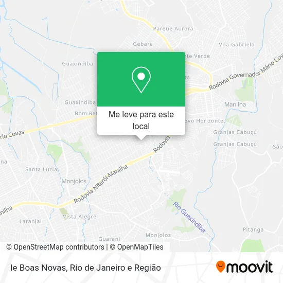 Ie Boas Novas mapa
