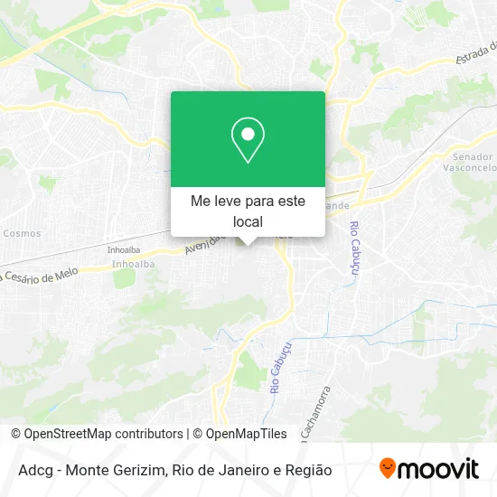 Adcg - Monte Gerizim mapa