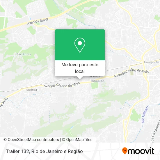 Trailer 132 mapa