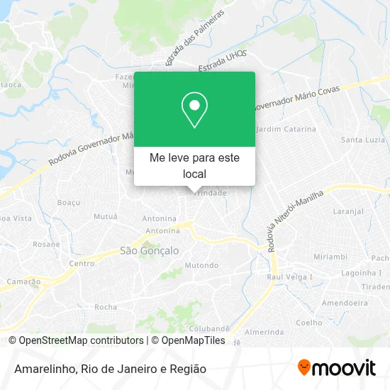 Amarelinho mapa