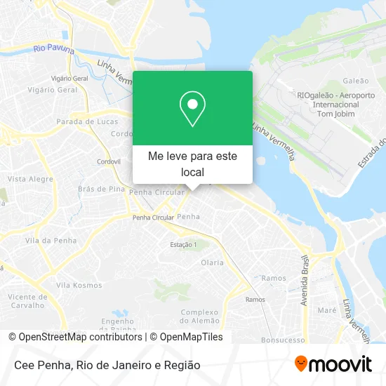 Cee Penha mapa