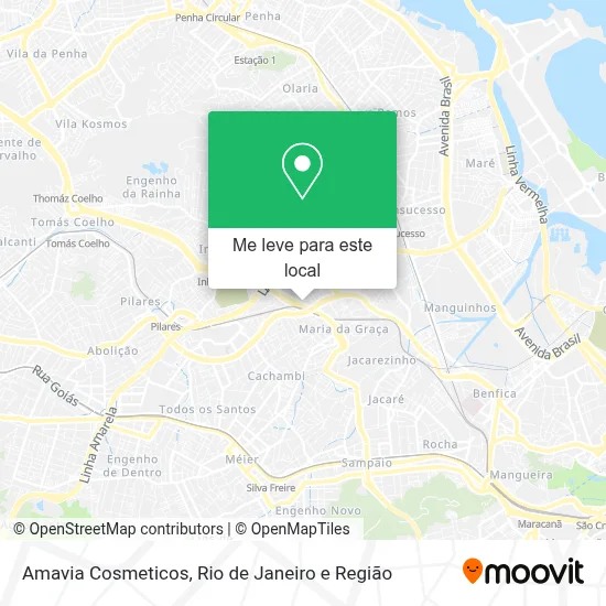 Amavia Cosmeticos mapa