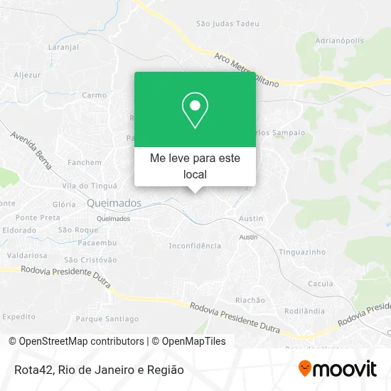 Rota42 mapa