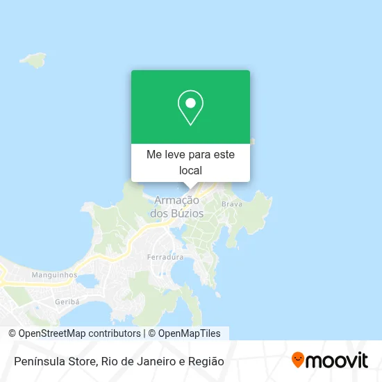 Península Store mapa