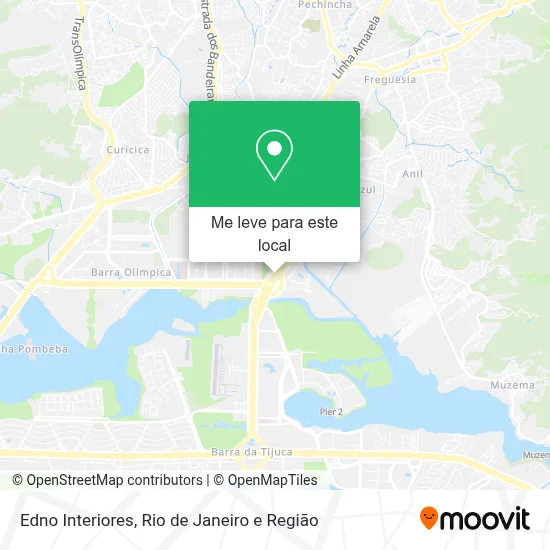 Edno Interiores mapa