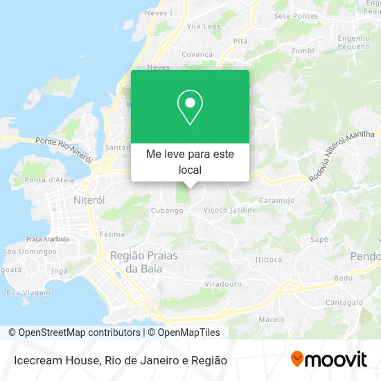Icecream House mapa
