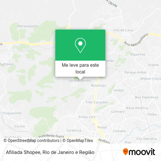 Afiliada Shopee mapa