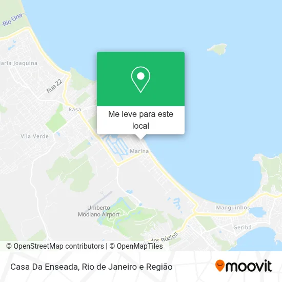 Casa Da Enseada mapa
