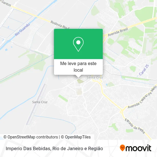 Imperio Das Bebidas mapa