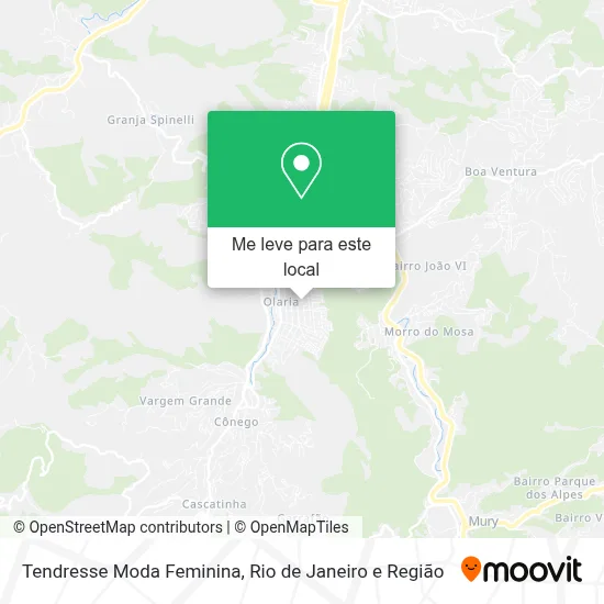 Tendresse Moda Feminina mapa