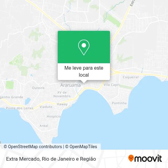 Extra Mercado mapa
