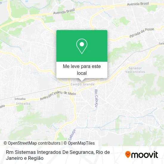 Rm Sistemas Integrados De Seguranca mapa