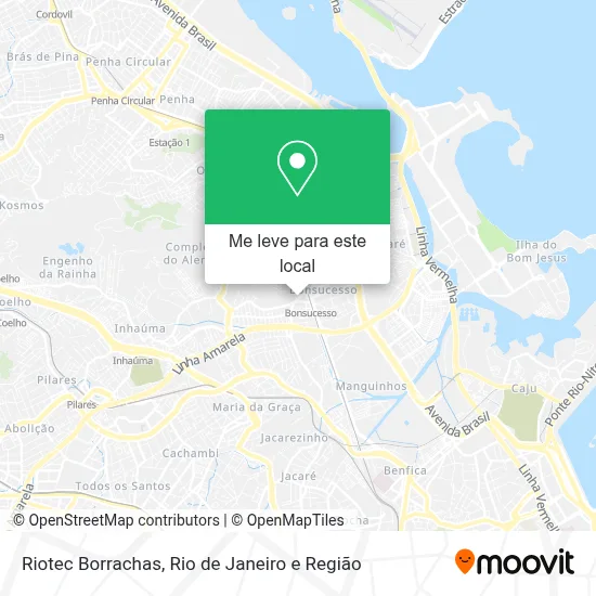 Riotec Borrachas mapa