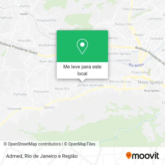 Admed mapa