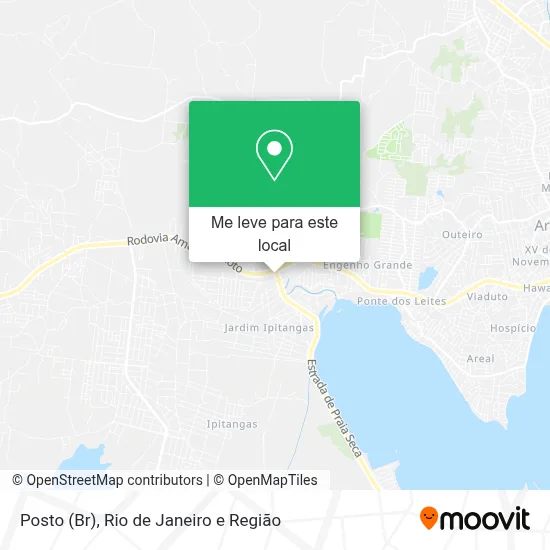 Posto (Br) mapa