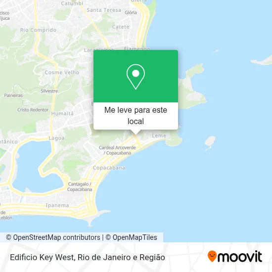 Edificio Key West mapa