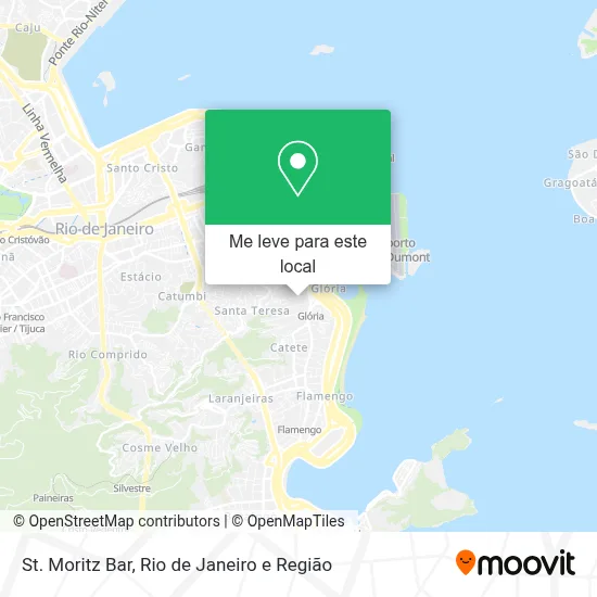 St. Moritz Bar mapa