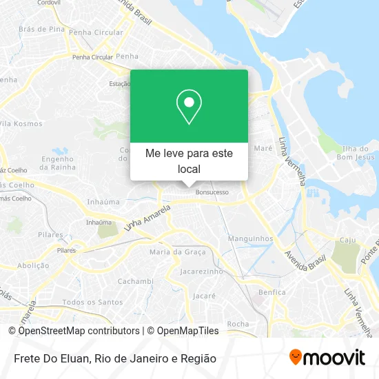 Frete Do Eluan mapa