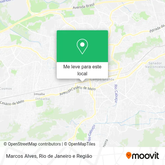 Marcos Alves mapa