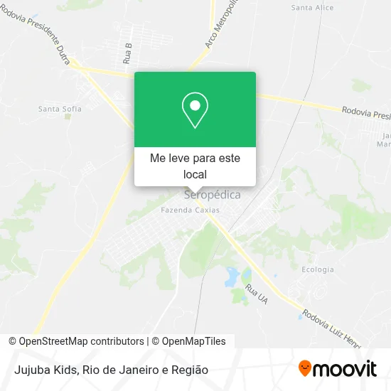 Jujuba Kids mapa
